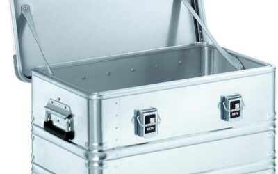 Test de la caisse aluminium K470 Zarges : stockage étanche et durable