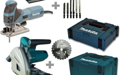 Test du coffret Makita MEU029J-1 : scies performantes en duo
