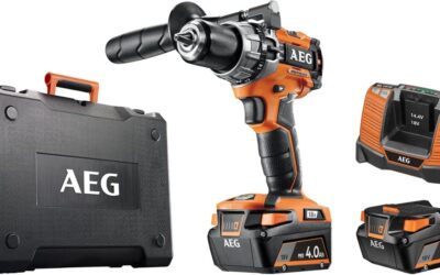 Test de la perceuse AEG 18V brushless : puissance et polyvalence au rendez-vous