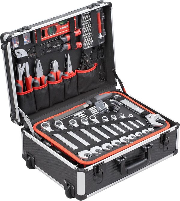 Meister Valise à outils 156 pièces, 8971440