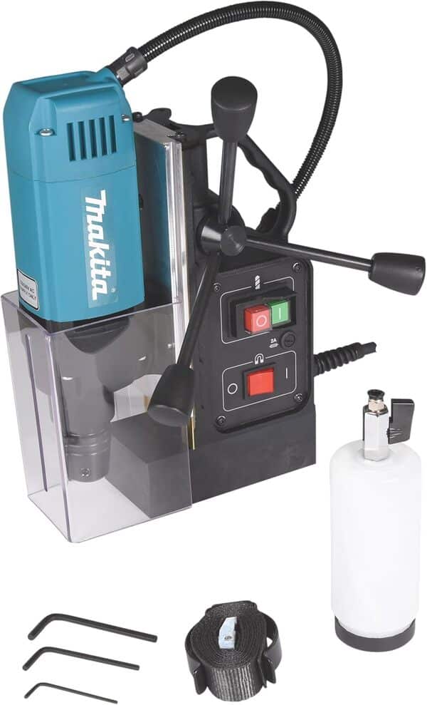 Makita HB350 Perceuse magnétique 1050 W Bleu pétrole