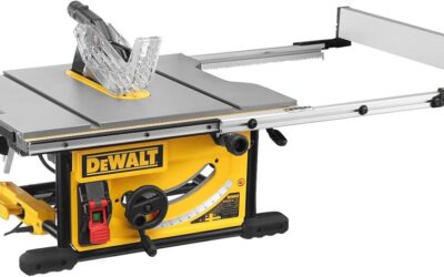 Test de la scie sur table Dewalt DWE7492-QS