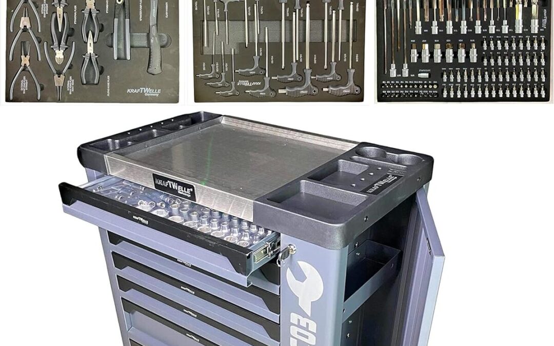 Test de la servante d'atelier Kraftwelle 2025 : outils et praticité