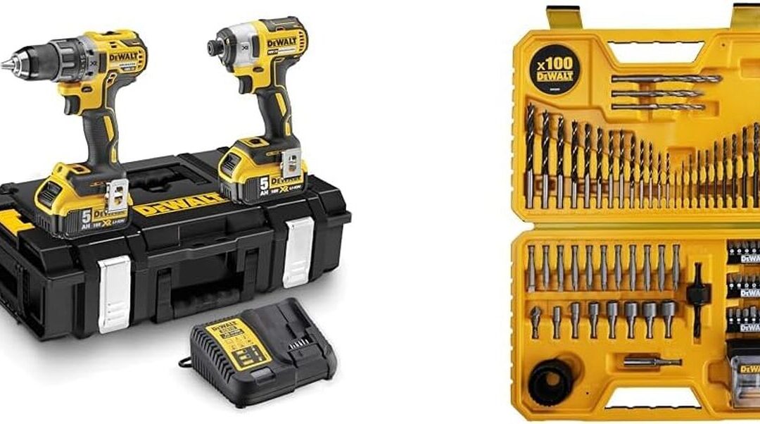Test du kit outils Dewalt : perceuse-visseuse DCD796 et visseuse DCF887