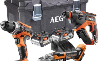 Test : pack outils AEG JP18L3-402TB complet et puissant