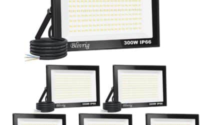 Test : projecteur LED extérieur 300W super brillant de sécurité