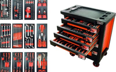 Test servante d&rsquo;atelier équipée 144 outils : un indispensable complet