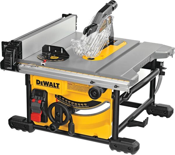 Dewalt DWE7485-QS Scie à table 210mm - 1850W + Piètement DE7400