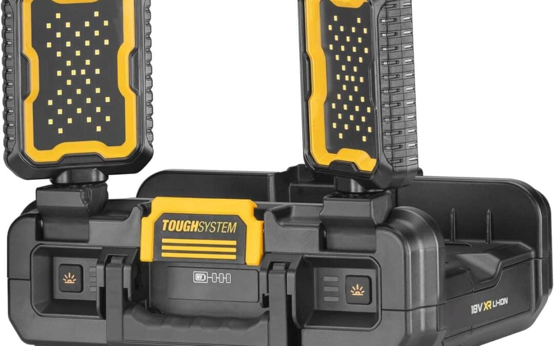 Test : boite à outils avec lampe DEWALT DWST08061