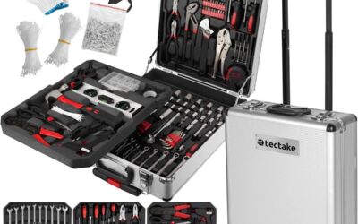 Test de la caisse à outils Tectake® 799 pièces : rangement pratique et complet