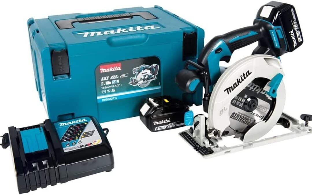 Test de la scie circulaire Makita DHS680RTJ 18V LXT