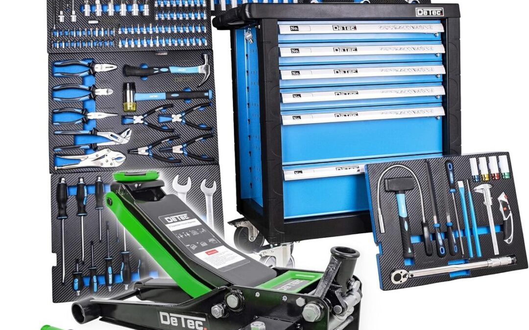 Test DeTec Blue Edition 3066 : servante d'atelier complète