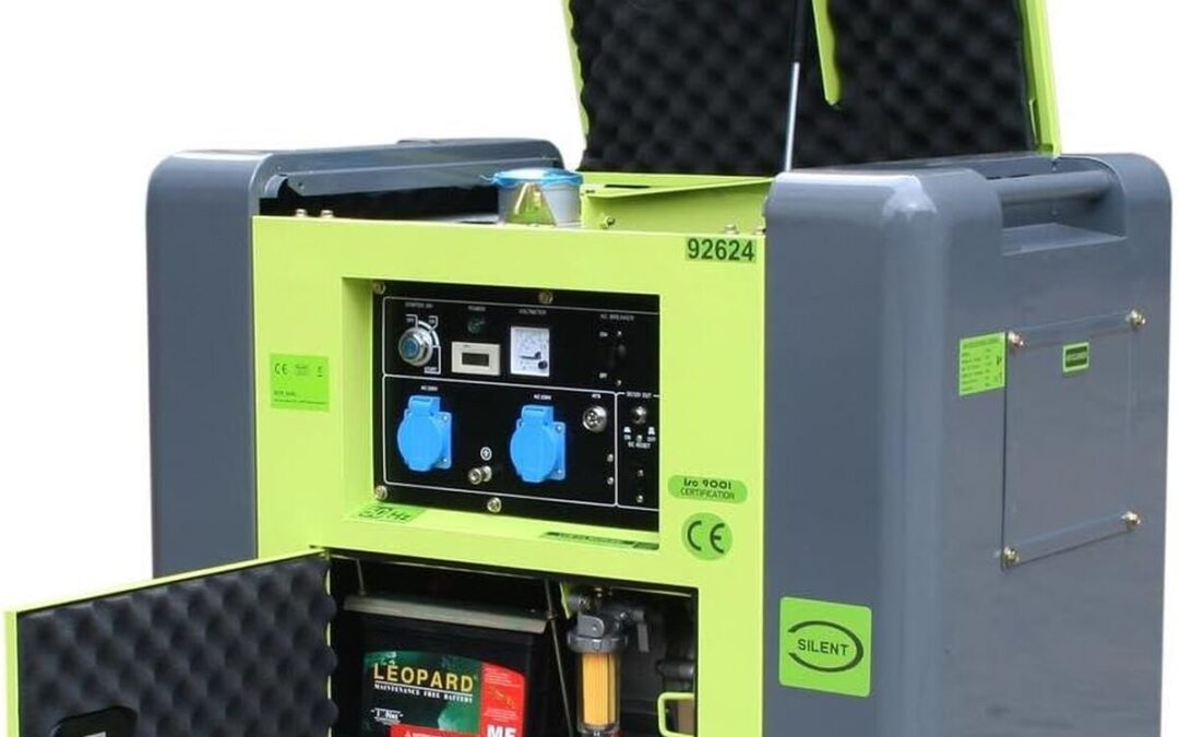 Test du générateur diesel Panda 5.5kW 230V