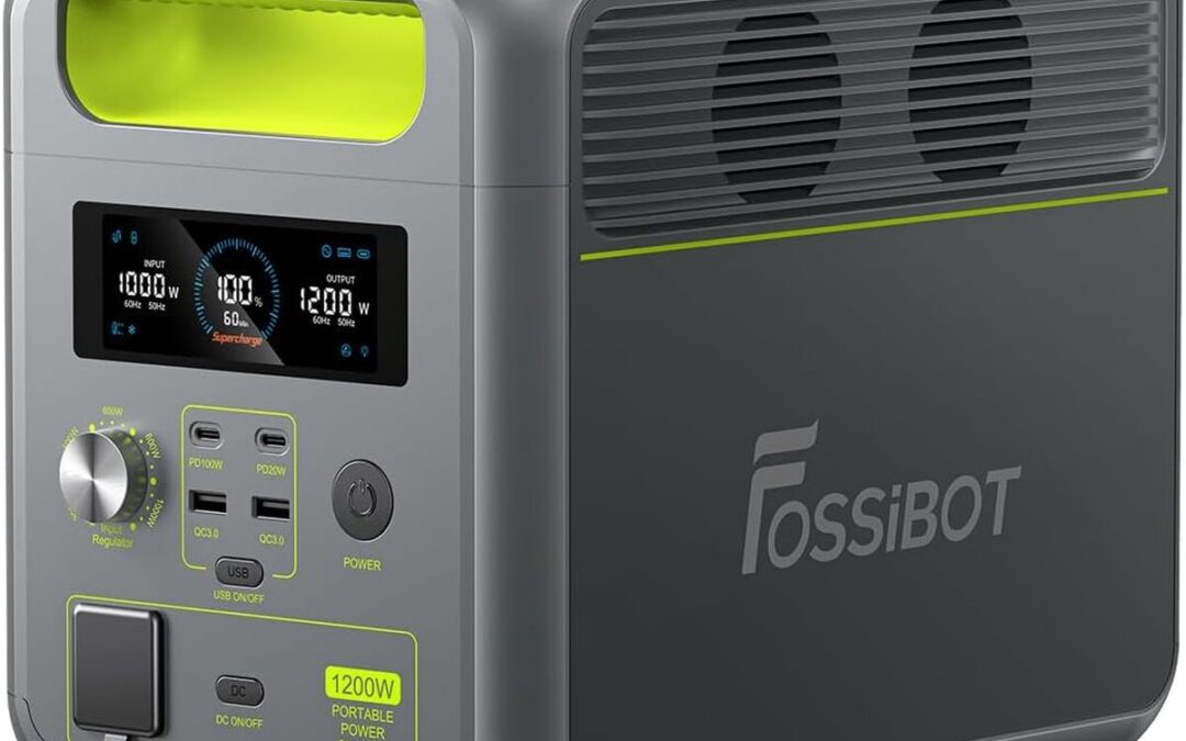 Test du générateur électrique portable FOSSiBOT F1200 : puissance et autonomie au rendez-vous