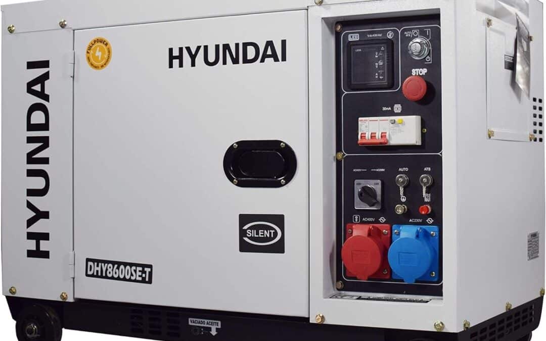 Test : générateur diesel Hyundai HY-DHY8600SE-T insonorisé