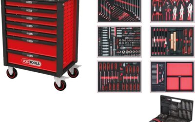 Test : racingline servante d&rsquo;atelier 7 tiroirs et 598 outils