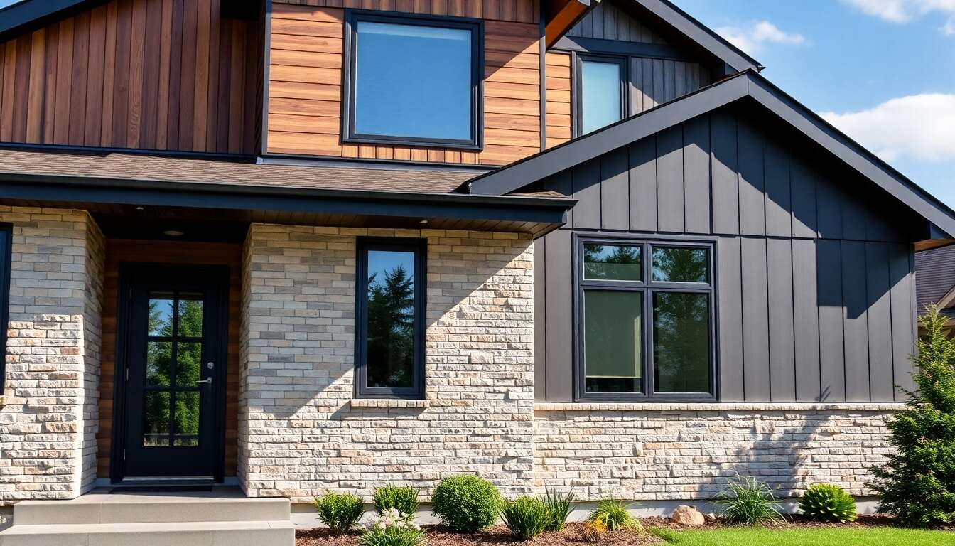 Les diff&eacute;rentes options de bardage pour votre maison