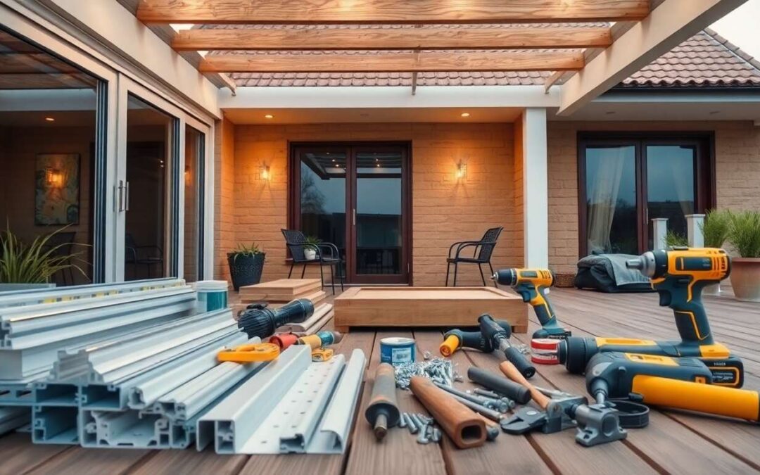 Comment construire une véranda sur une terrasse ?