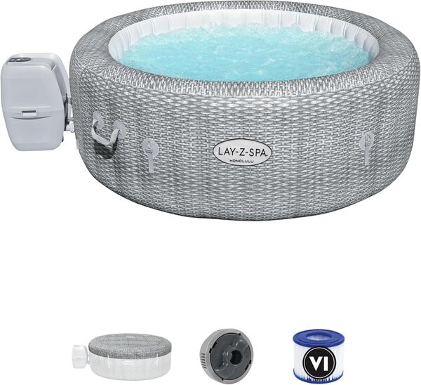 Bestway LAY-Z-SPA® Honolulu Airjet™ 196 x 71 cm, 4-6 personnes