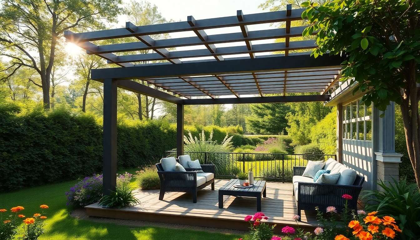 Qu'est-ce qu'une pergola et &agrave; quoi sert-elle ?