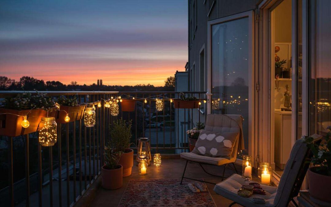 Ce DIY étonnant avec de simples bocaux crée une ambiance magique sur votre balcon pour les longues soirées d'été