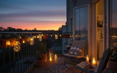 Ce DIY étonnant avec de simples bocaux crée une ambiance magique sur votre balcon pour les longues soirées d&rsquo;été