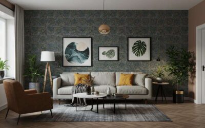 Fini les murs unis : voici le motif audacieux qui signe son grand retour et donne un caractère fou à n&rsquo;importe quelle pièce