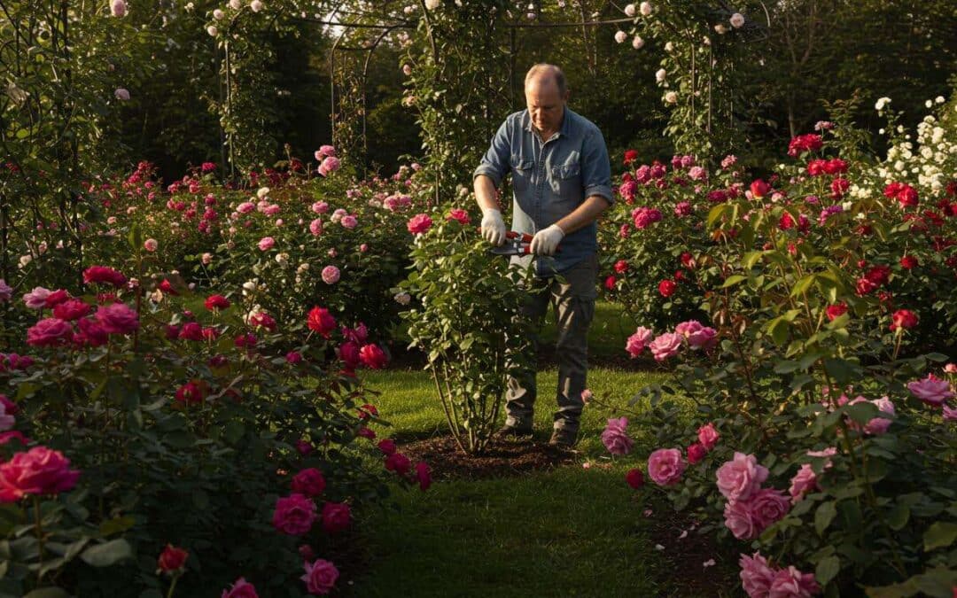 La taille de vos rosiers en été : le geste crucial que beaucoup oublient et qui garantit une remontée florale exceptionnelle