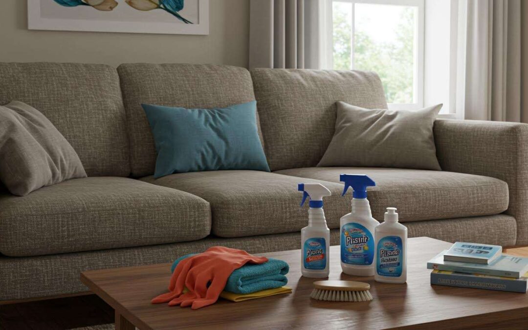 Votre canapé en tissu est taché ? N'utilisez surtout pas d'eau, voici la méthode de nettoyage à sec qui sauve tous les textiles