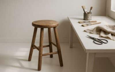 Transformez un simple tabouret en pièce maîtresse tendance : la technique DIY qui intrigue tout le monde en ce moment