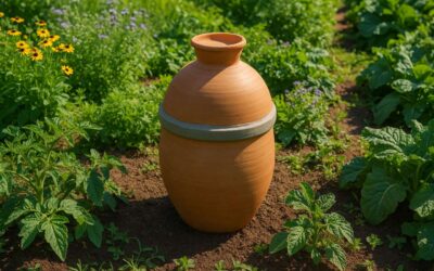 Et si vous fabriquiez un oya géant pour moins de 10€ ? La technique pour un arrosage autonome et écologique tout l&rsquo;été