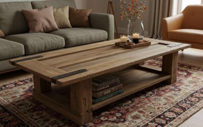 Ne jetez jamais une vieille porte en bois massif : 3 idées de génie pour la transformer.