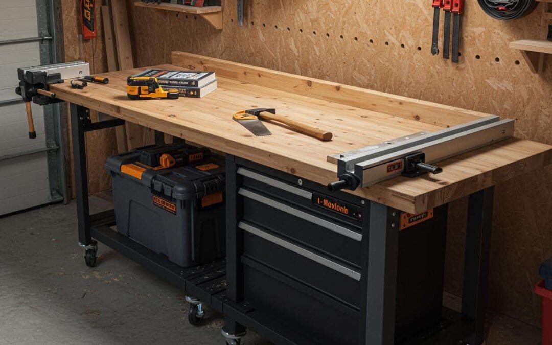 Comment fabriquer un établi robuste et fonctionnel pour moins de 80€.