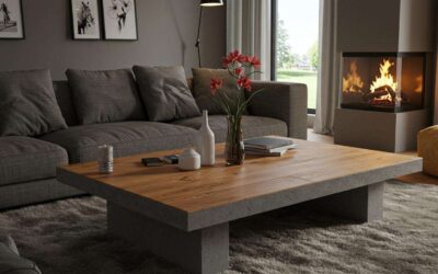 Comment créer un effet « béton ciré » sur un meuble en bois : le DIY qui fait sensation.