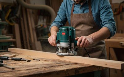 Comment utiliser une défonceuse pour des finitions dignes d&rsquo;un ébéniste.