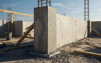 Comment réaliser un coffrage parfait pour un poteau ou un petit muret en béton.