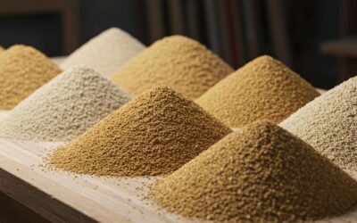 Le type de sable que les artisans choisissent pour un mortier ultra-résistant.