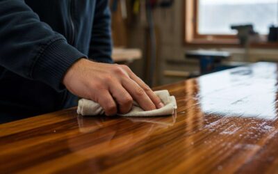 La finition à l&rsquo;huile de lin : quand et pourquoi les artisans la préfèrent au vernis.