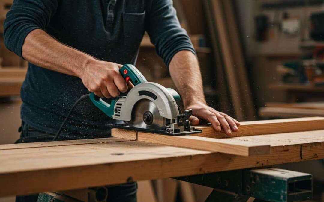 Comment fabriquer un guide de coupe pour votre scie circulaire pour des coupes droites sur 2 mètres.