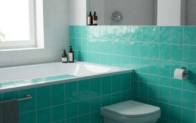 L&rsquo;astuce pour réaliser un joint de carrelage coloré qui ne se délavera pas.