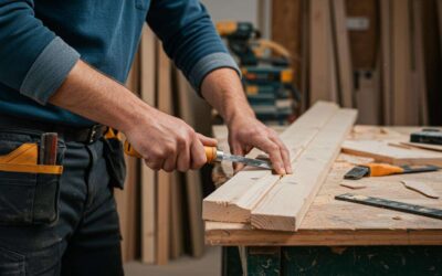 La technique pour poser des plinthes avec des coupes d&rsquo;angle parfaites.