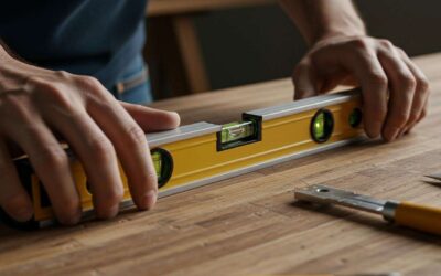 La bonne façon d&rsquo;utiliser un niveau à bulle pour une précision millimétrique.