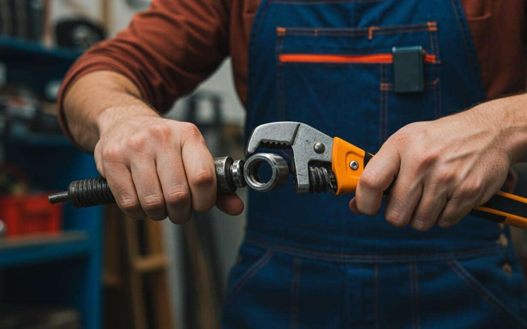 Ce que les plombiers font pour garantir l'étanchéité d'un raccord à visser.