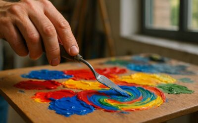 La technique pour mélanger la peinture comme un pro et obtenir une couleur parfaitement homogène.