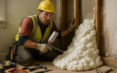 L&rsquo;erreur à ne jamais commettre en utilisant de la mousse expansive.