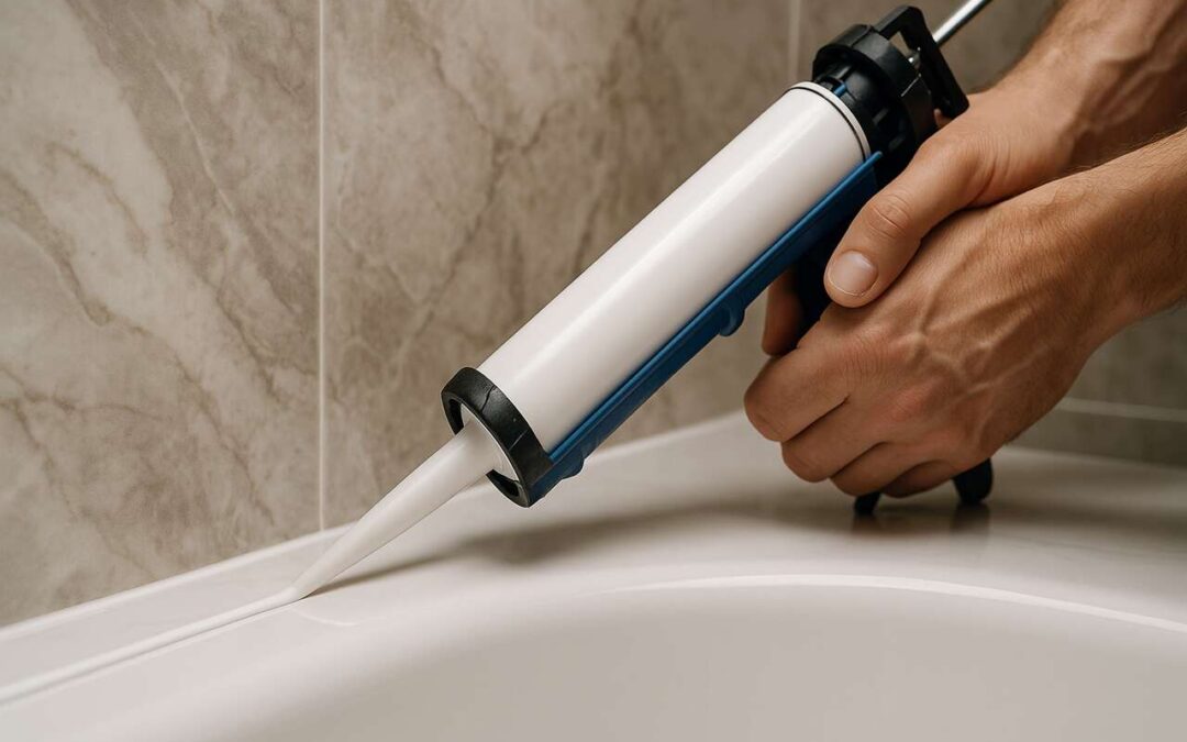 Le secret d&rsquo;un joint silicone de salle de bain parfaitement lisse et sans bavure.