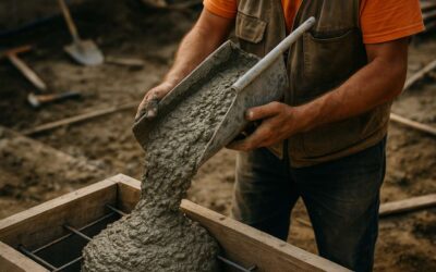 L&rsquo;erreur que tout le monde fait en mélangeant le béton et qui le rend friable.