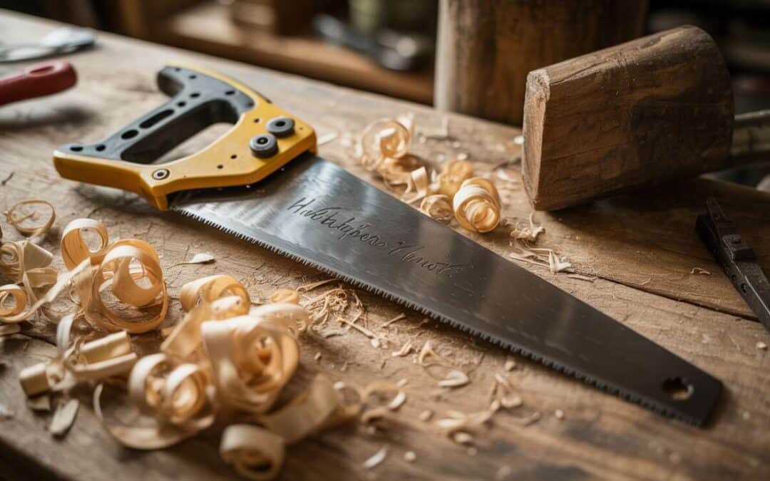 Le geste simple pour rendre une scie manuelle bien plus efficace et précise.