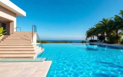 Escalier de piscine : optimisez votre confort pour entrer dans le bain