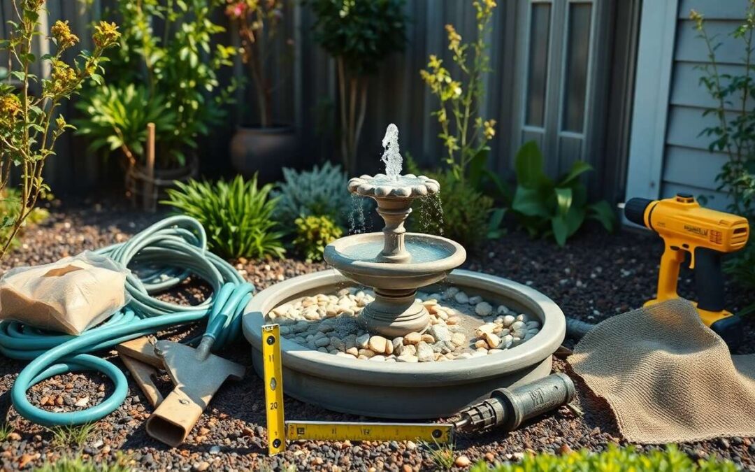 Comment installer une fontaine dans son jardin ?